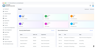 CBTpro exam dashboard